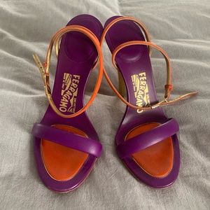 Ferragamo leather sandals